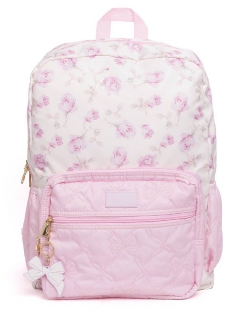🌸 LoveShackFancy × Target - Yoobi Ribbon Rosa Backpack Sterling Dusk🌸